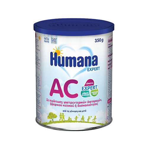 Humana Γάλα σε Σκόνη AC Expert Anticolic για 0+ Μηνών 350gr