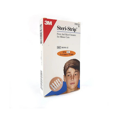3M Steri-Strip Αυτοκόλλητα Ράμματα 75x6mm 12τμχ