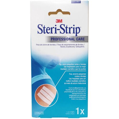 3M Steri-Strip Αυτοκόλλητα Ράμματα 100x12mm 6τμχ