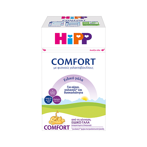 HiPP COMFORT Γάλα Από Τη Γέννηση ΝΕΟ, 600g