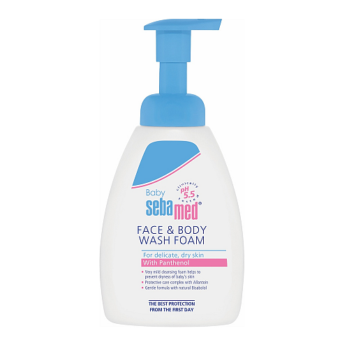 Sebamed Baby Face & Body Wash Foam με Χαμομήλι 400ml με Αντλία