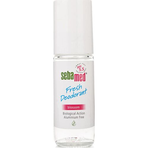 Sebamed Fresh Deodorant Blossom Αποσμητικό σε Roll-On Χωρίς Αλουμίνιο 50ml