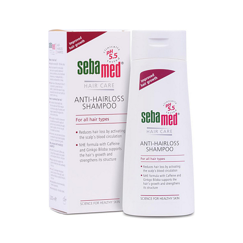 Sebamed Anti-Hairloss Σαμπουάν κατά της Τριχόπτωσης για Όλους τους Τύπους Μαλλιών 200ml