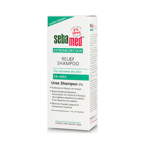 Sebamed Relief 5 % Urea Σαμπουάν κατά της Ξηροδερμίας για Ξηρά Μαλλιά Μαλλιά 200ml