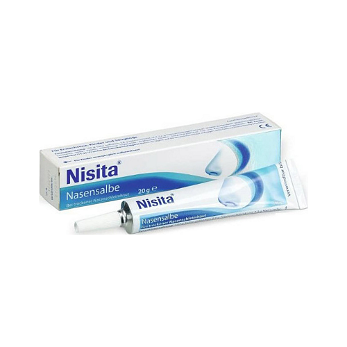 Nisita Ρινική Αλοιφή για τον Ξηρό Βλεννογόνο 10gr
