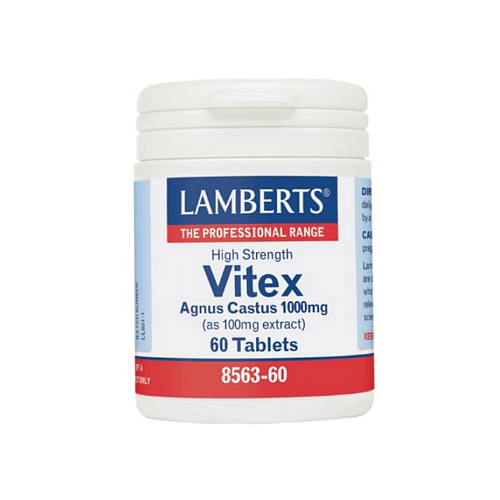 Lamberts High Strength Vitex Agnus Castus 1000mg Συμπλήρωμα για την Εμμηνόπαυση 60 ταμπλέτες