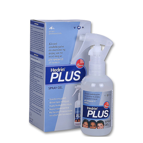 Hedrin Plus Spray Gel Αντιφθειρικό Τζελ χωρίς Χημικά, 100ml