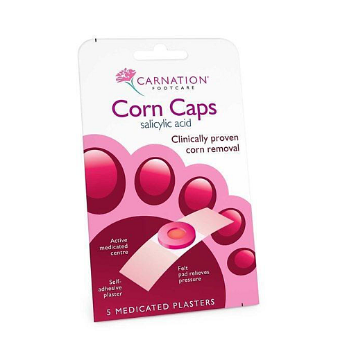 Carnation Επιθέματα Corn Caps για τους Κάλους 5τμχ
