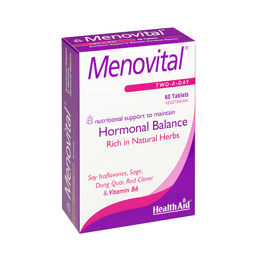 Health Aid Menovital Συμπλήρωμα για την Εμμηνόπαυση 60 ταμπλέτες