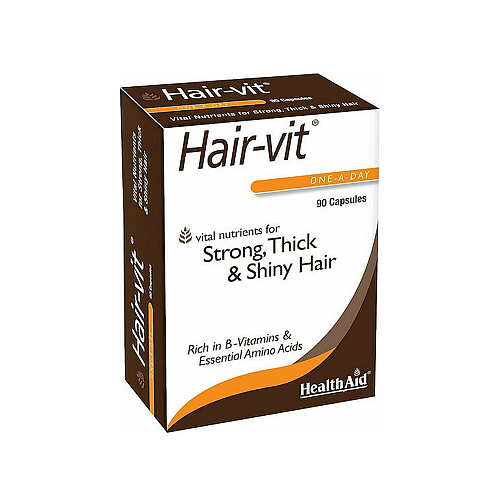 Health Aid Hair-Vit Ειδικό Συμπλήρωμα Διατροφής 90 κάψουλες