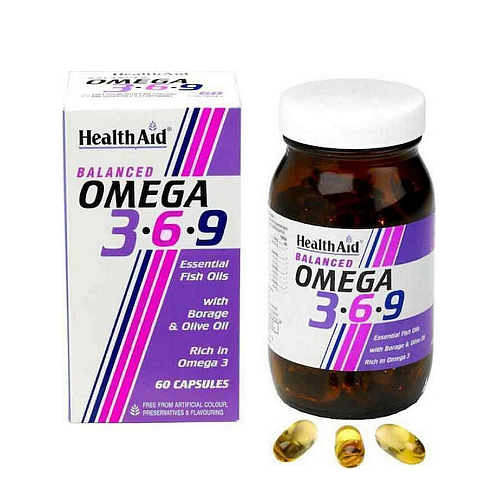Health Aid Balanced Omega 3 6 9 60 μαλακές κάψουλες