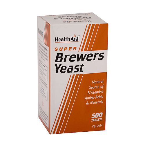 Health Aid Brewers Yeast 500 ταμπλέτες