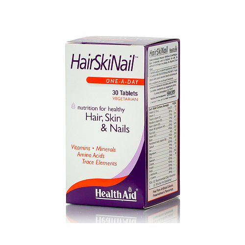 Health Aid Hair, Skin, Nail Formula Ειδικό Συμπλήρωμα Διατροφής 30 ταμπλέτες