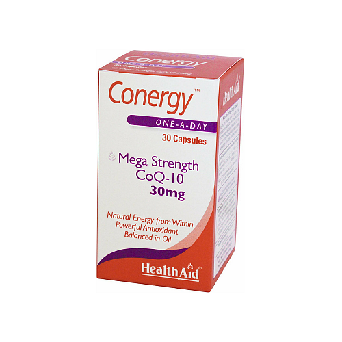 Health Aid Conergy CoQ-10 30mg 30 κάψουλες