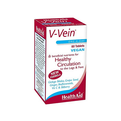 Health Aid V-Vein Ειδικό Συμπλήρωμα Διατροφής 60 ταμπλέτες