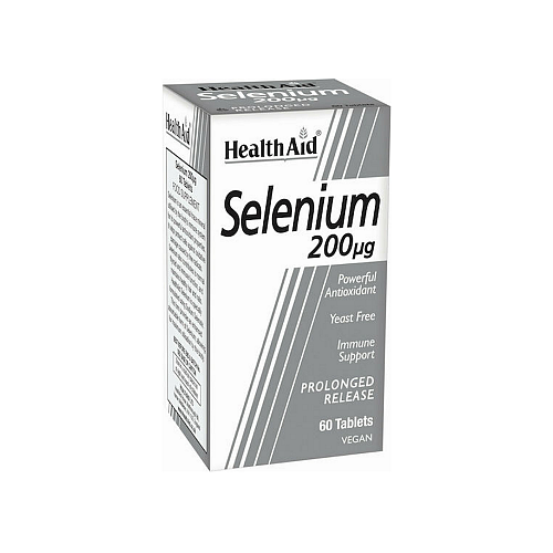 Health Aid Selenium 200mg 60 ταμπλέτες