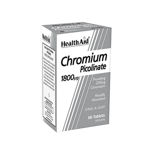 Health Aid Chromium Picolinate 60 ταμπλέτες