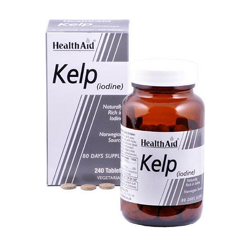 Health Aid Kelp lodine Ιώδιο 240 ταμπλέτες