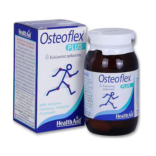 Health Aid Osteoflex Plus Συμπλήρωμα για την Υγεία Αρθρώσεων & Οστών 60 ταμπλέτες