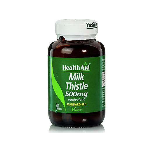 Health Aid Milk Thistle 500mg 30 ταμπλέτες