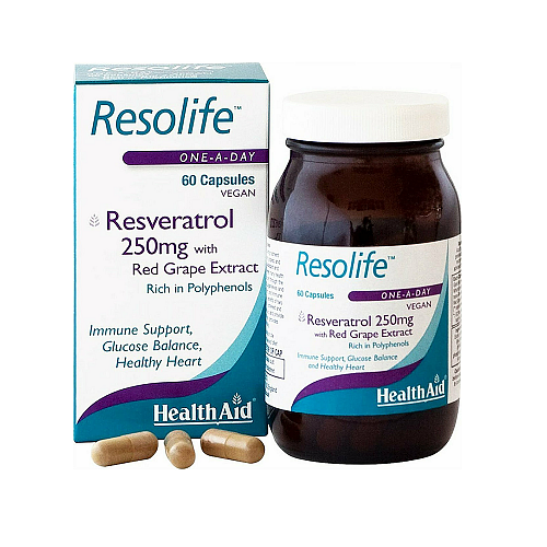 Health Aid Resolife Ειδικό Συμπλήρωμα Διατροφής 60 φυτικές κάψουλες