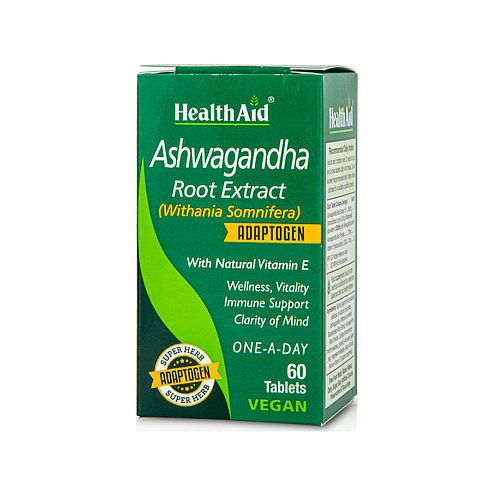 Health Aid Ashwagandha Root Extract 60 ταμπλέτες