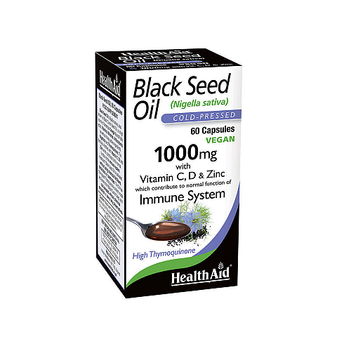 Health Aid Black Seed Oil 1000mg 60 κάψουλες