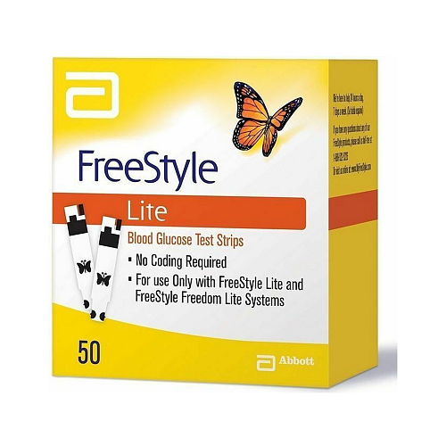 Freestyle Ταινίες Μέτρησης Σακχάρου 50τμχ