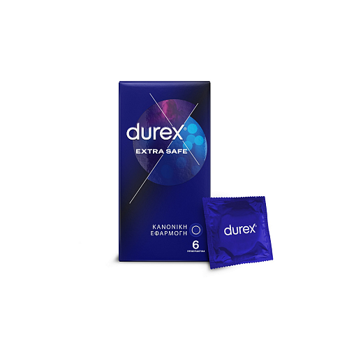 Durex Προφυλακτικά Extra Safe 6τμχ