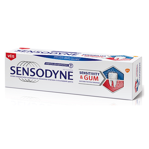 Sensodyne Sensitivity & Gum Οδοντόκρεμα για Ευαίσθητα Δόντια & Ουλίτιδα 75ml