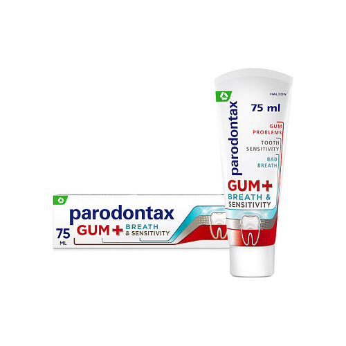 Parodontax Gum+ Breath & Sensitivity Οδοντόκρεμα για Ευαίσθητα Δόντια 75ml