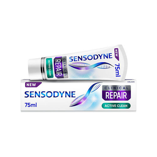Sensodyne Clinical Repair Active Clean Οδοντόκρεμα για Ευαίσθητα Δόντια 75ml