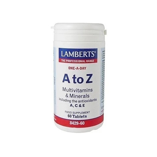 Lamberts A to Z Multivitamins Πολυβιταμίνη για Ενέργεια 60 ταμπλέτες