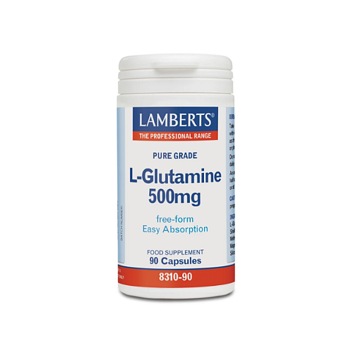 Lamberts L-glutamine 500mg 90 Κάψουλες