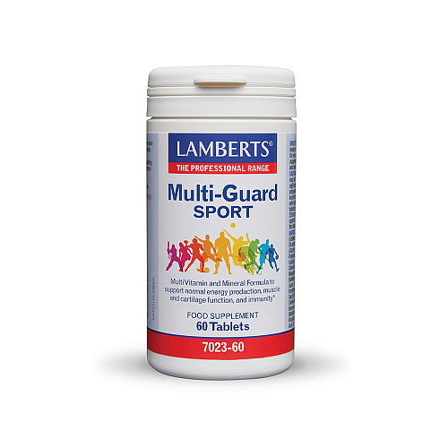 Lamberts Multi-Guard Sport Πολυβιταμίνη για Ενέργεια, Ενίσχυση του Ανοσοποιητικού & το Νευρικό Σύστημα 60 ταμπλέτες