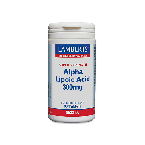 Lamberts Alpha Lipoic Acid 300mg Ειδικό Συμπλήρωμα Διατροφής 90 ταμπλέτες