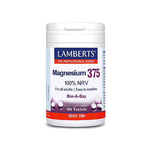 Lamberts Magnesium 375 375mg 180 ταμπλέτες