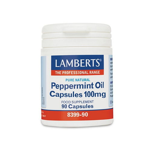 Lamberts Peppermint Oil 100mg 90 κάψουλες