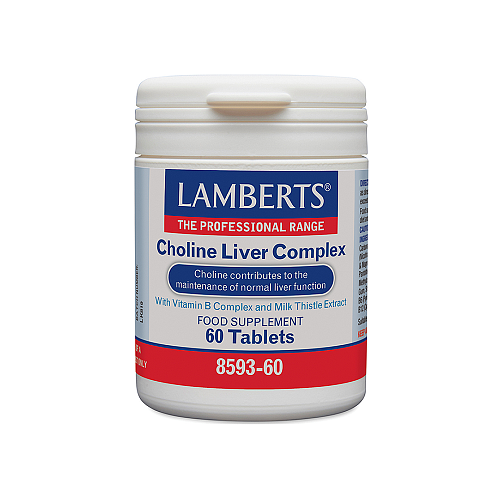 Lamberts Choline Liver Complex Ειδικό Συμπλήρωμα Διατροφής 60 ταμπλέτες
