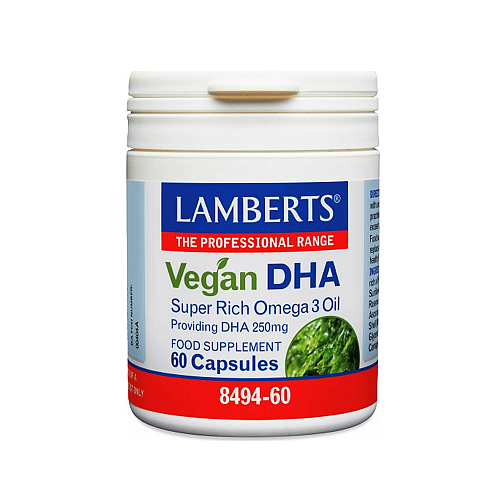 Lamberts Vegan DHA 250mg 60 κάψουλες
