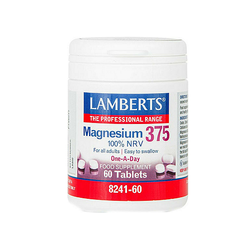Lamberts Magnesium 100% NRV 375mg 60 ταμπλέτες
