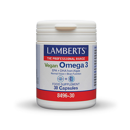 Lamberts Vegan Omega 3 750mg 30 κάψουλες