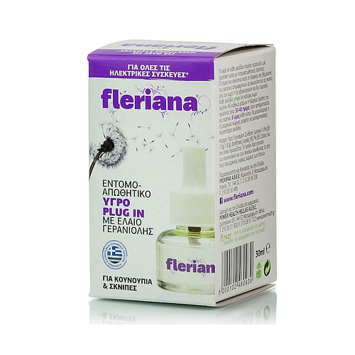 Fleriana Plug in Ανταλλακτικό Υγρό για Κουνούπια 30ml