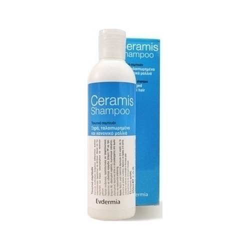 Evdermia Ceramis Σαμπουάν Αναδόμησης/Θρέψης για Ξηρά Μαλλιά Μαλλιά 250ml