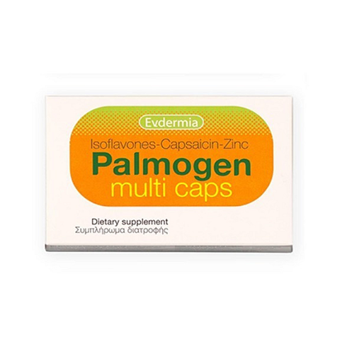 Evdermia Palmogen Multi Caps Ειδικό Συμπλήρωμα Διατροφής 30 κάψουλες