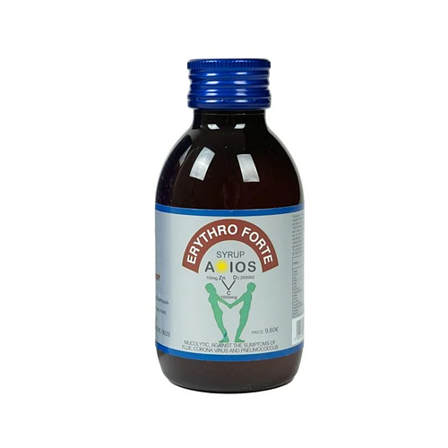Erythro Forte Syrup A-Ios Σιρόπι χωρίς Γλουτένη 200ml 1gr