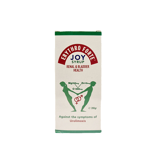 Erythro Forte Syrup Συμπλήρωμα για την Ενίσχυση του Ανοσοποιητικού 200gr Cranberry