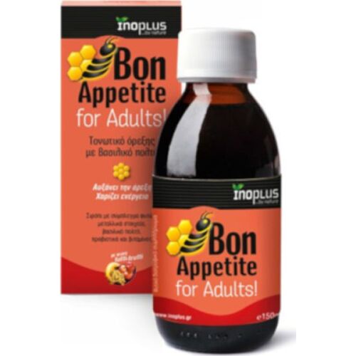 Ino Plus Bon Appetite Adults Βιταμίνη για Ενέργεια, Ενίσχυση του Ανοσοποιητικού & τα Μαλλιά 150ml