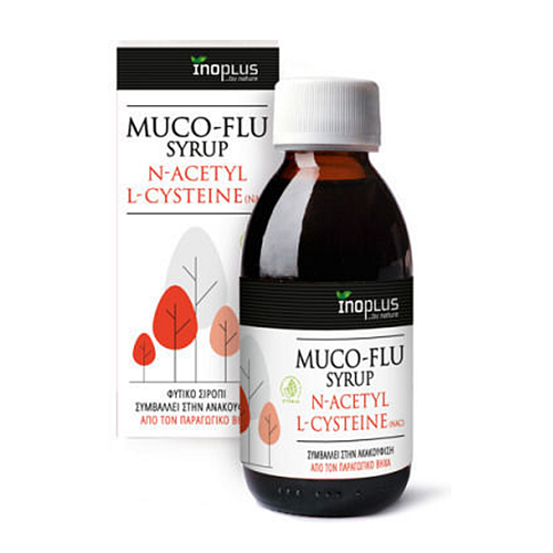 Ino Plus Muco-flu Σιρόπι για Παραγωγικό Βήχα 150ml
