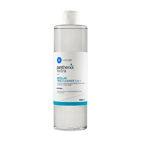 Panthenol Extra Micellar Water Αφαίρεσης Μακιγιάζ Προσώπου & Ματιών 500ml